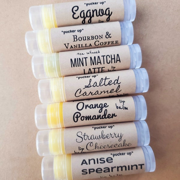 Choose Your Own, Flavored Lip Balm, Little Gifts Ideas, Party Favors, Ready to Ship