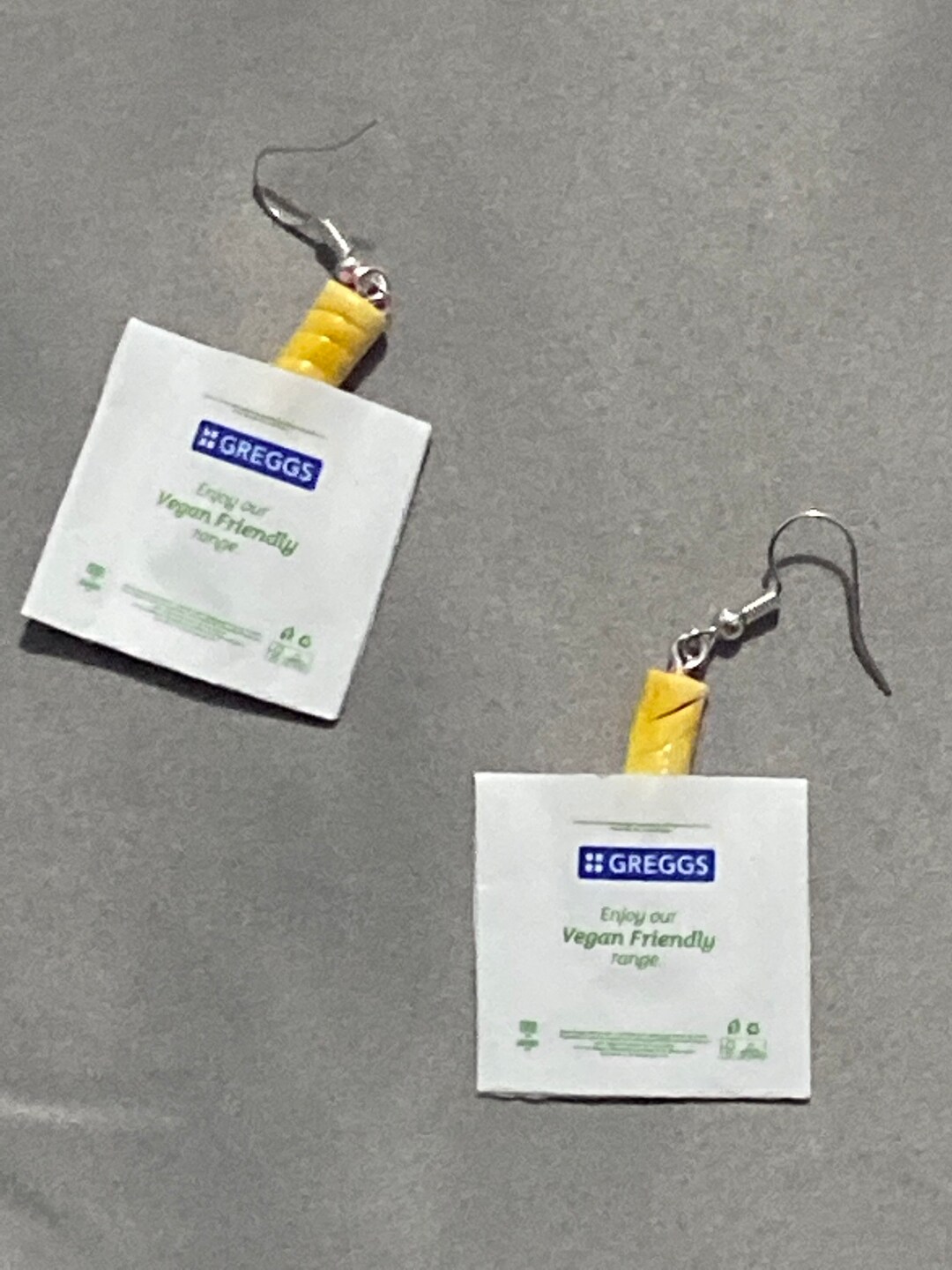 Vegan Sausage Roll Earrings Etsy UK