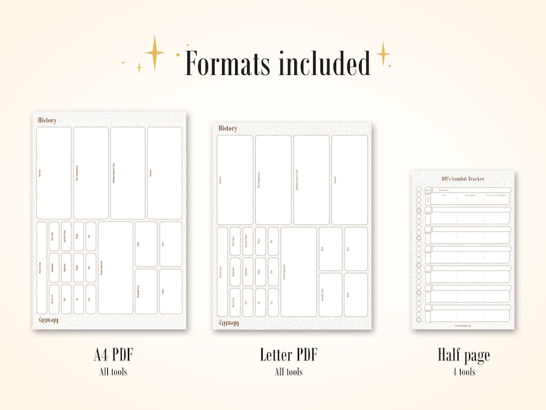 D&D Digital Package Dnd Digital Tools Printable Download - Etsy