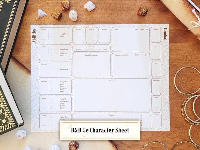 D D Digital Package Dnd Digital Tools Printable Download Etsy