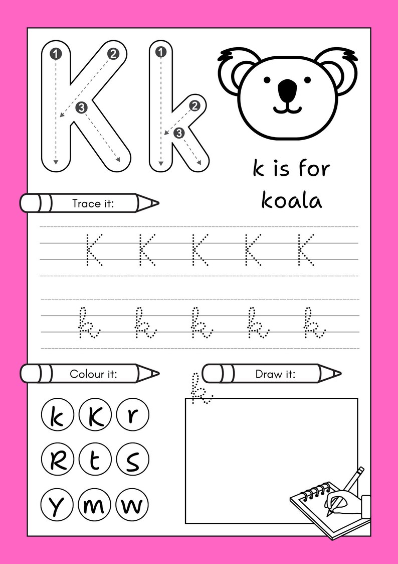 KINDERGARTEN TEACHER TEMPLATES - Etsy