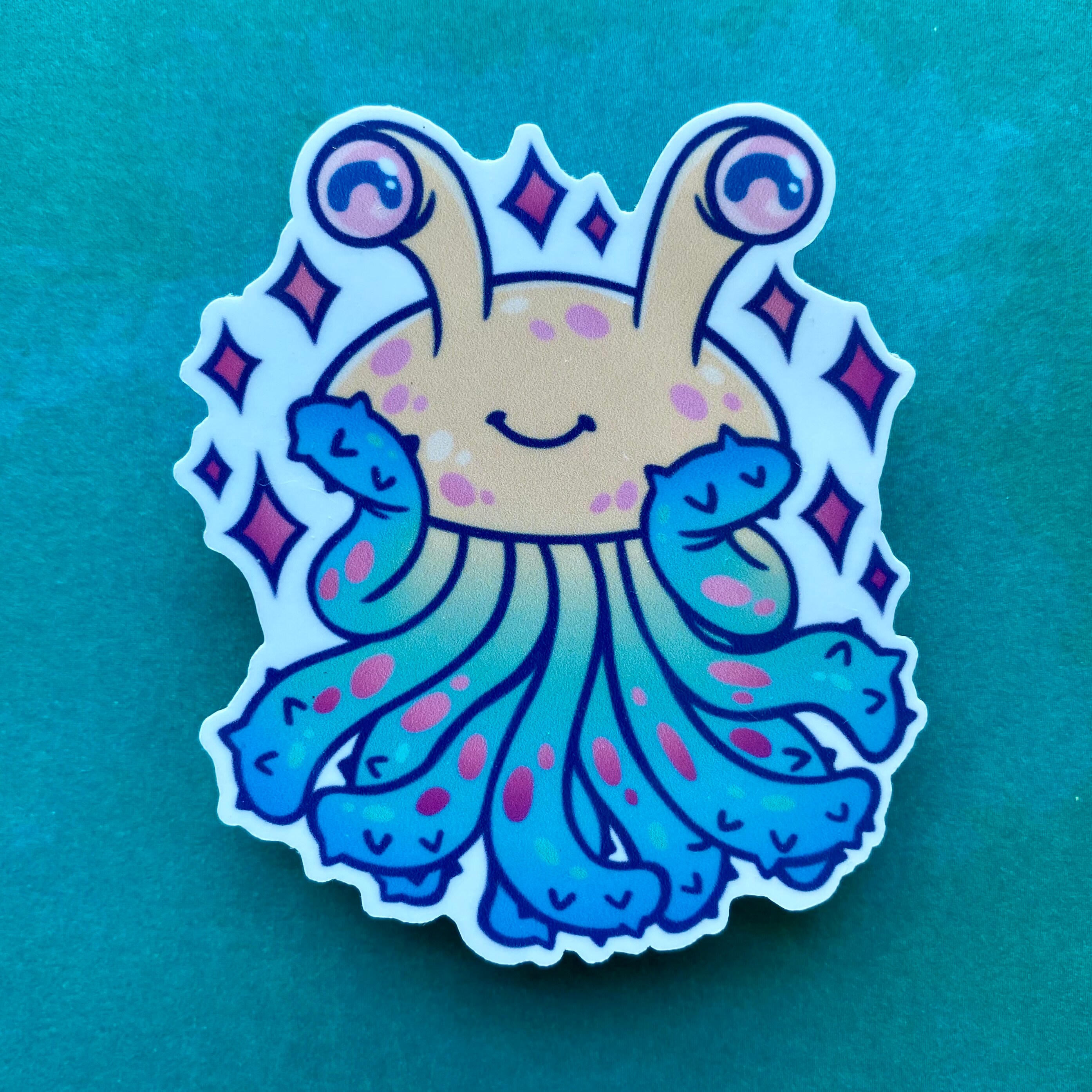 Flumph Dnd Sticker for Laptop, Dnd Monster Art, Waterproof Vinyl ...