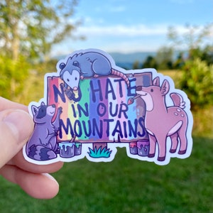 Pegatina del Orgullo Gay, Pegatina Gay del Sur, Pegatina Sin odio, Yall significa todo, Regalo para pareja gay, Pegatinas del Mes del Orgullo, Regalos del mes del Orgullo