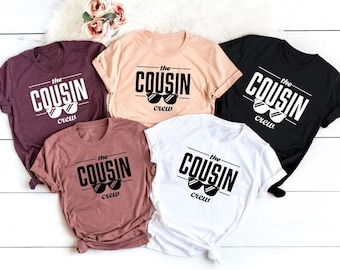 Cousin Crew Matching Family Shirts, Cousin Crew Tshirts, Cousin Crew Shirts, Family Cousin Gifts, Matching Cousin Shirt, Cousin T-Shirt