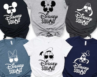 Disney Squad Mickey And Friends Shirt, Disney Squad Shirt, Disney Family Matching Shirt, Disney Shirts, Mickey Shirt, Disneyland Shirts