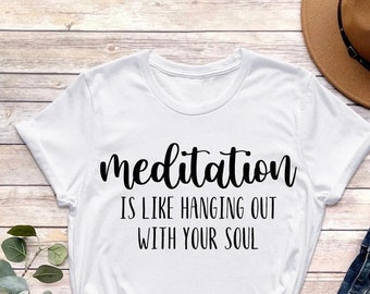 Meditation Shirt, Yoga Shirt, Meditation Shirt, Naturalism Shirt, Spiritual Shirt, Meditation Gift, Gift for Yogi, Spiritual Gift