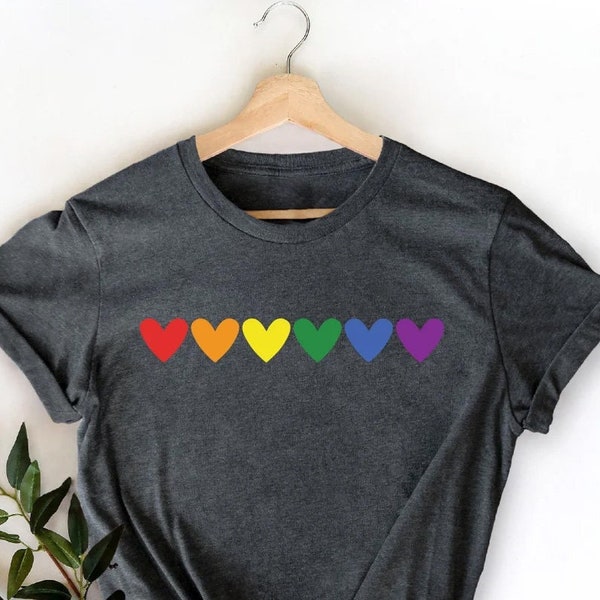 Liefde is Love Shirt, LGBT Shirt, Pride Shirt, Lesbische Gay Shirt, Love is Love Shirt Mannen, Love is Love Shirt, Rainbow Shirt, Pride Tee