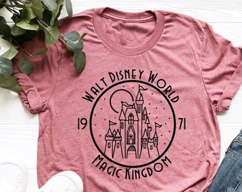 Walt Disney World Magic Kingdom Shirt, Disney World 50th Anniversary T-shirt, Disney Family Shirts, Magic Kingdom Shirt, Disneyland gifts