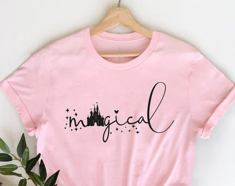 Magical Shirt, Disney Castle Shirt, Animal Kingdom shirt, Mickey Shirt Disneyland Shirt, Disney Vacation, Disney Trip, Disneyland