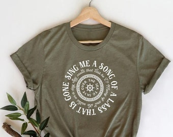 Sing Me a Song Shirt, Claire Shirt, Outlander Book Series, Jamie Fraser Shirt, Fraser Ridge Clan, Outlander Tv Series Shirt, Sassenach