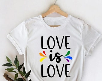 Love Is Love Shirt, LGBT Shirt, LGBT Pride Shirt, Pride Shirt, Love is Love Shirt, LGBT Clothing Pride Shirt, Pride Rainbow Shirt,Pride Gift