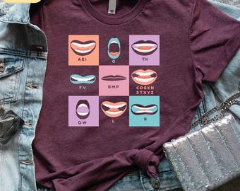 Comfort Colors® Speech Therapy T-Shirt, Gift for SLP, Speech Language Shirt, Pathologist Grad Minimal Speech Therapist Tee, SLPA Sweater
