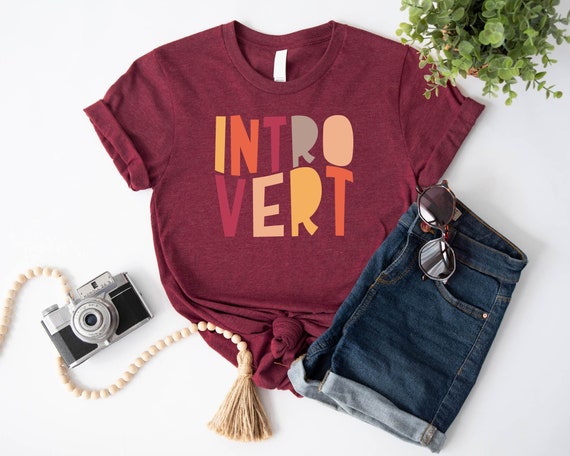 Introvert Shirt, Introvert Tshirt, Social Anxiety Shirt, Mental Health Awareness, Gift For Introvert, SAD Tshirt, Homebody Tshirt