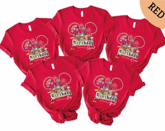 Mickey And Friends Birthday Shirt, Disneyland Shirt, Minnie Birthday Girl,Birthday Boy Shirt, Birthday Crew Shirt, Disney Birthday Squad Tee
