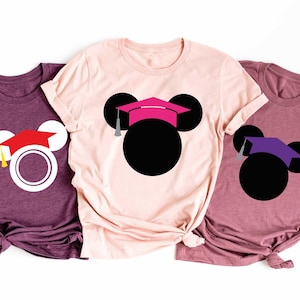 Disney Graduation Shirt, Mickey Minnie Grad Shirt, Graduation Disney Shirt, Graduation Class Shirt, Disney Senior Shirt, Grad Mickey Shirt