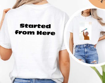 Custom Front and Back Shirt, Custom Shirt, Custom Printing, Custom Text Shirt, Custom Hoodie, Family Picture Shirt, Customized Apparel Shirt