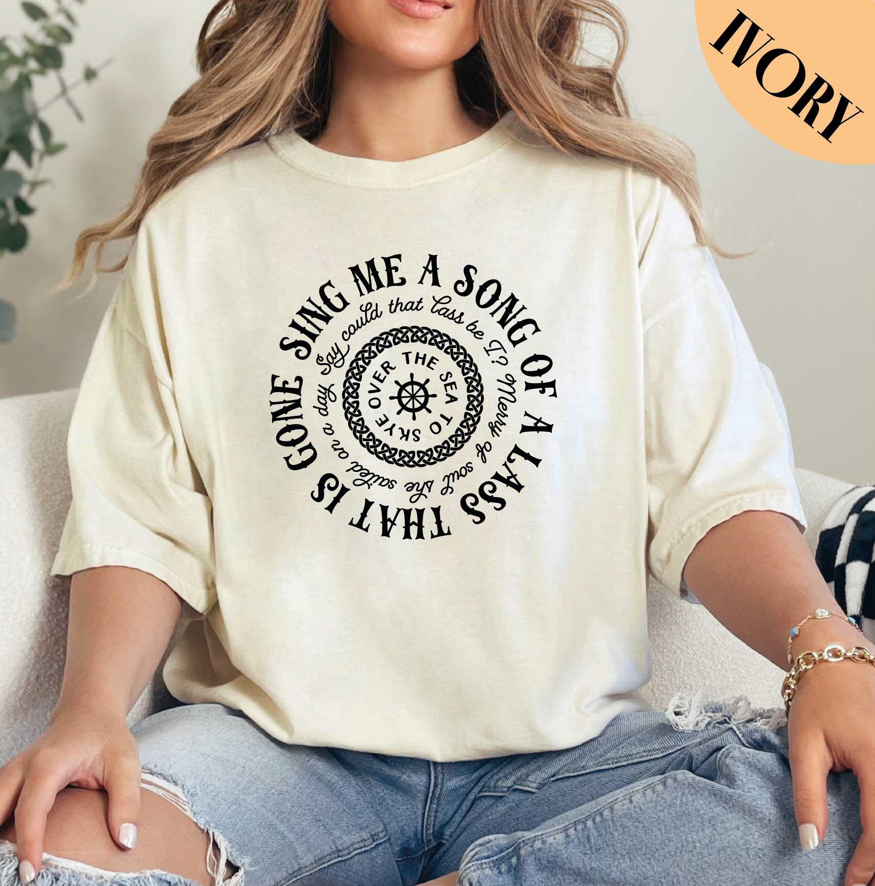 Sing Me a Song Shirt, Claire Shirt, Outlander Book Series, Comfort Colors, Jamie Fraser Shirt, Fraser Ridge Clan, Outlander Tv Series Shirt
