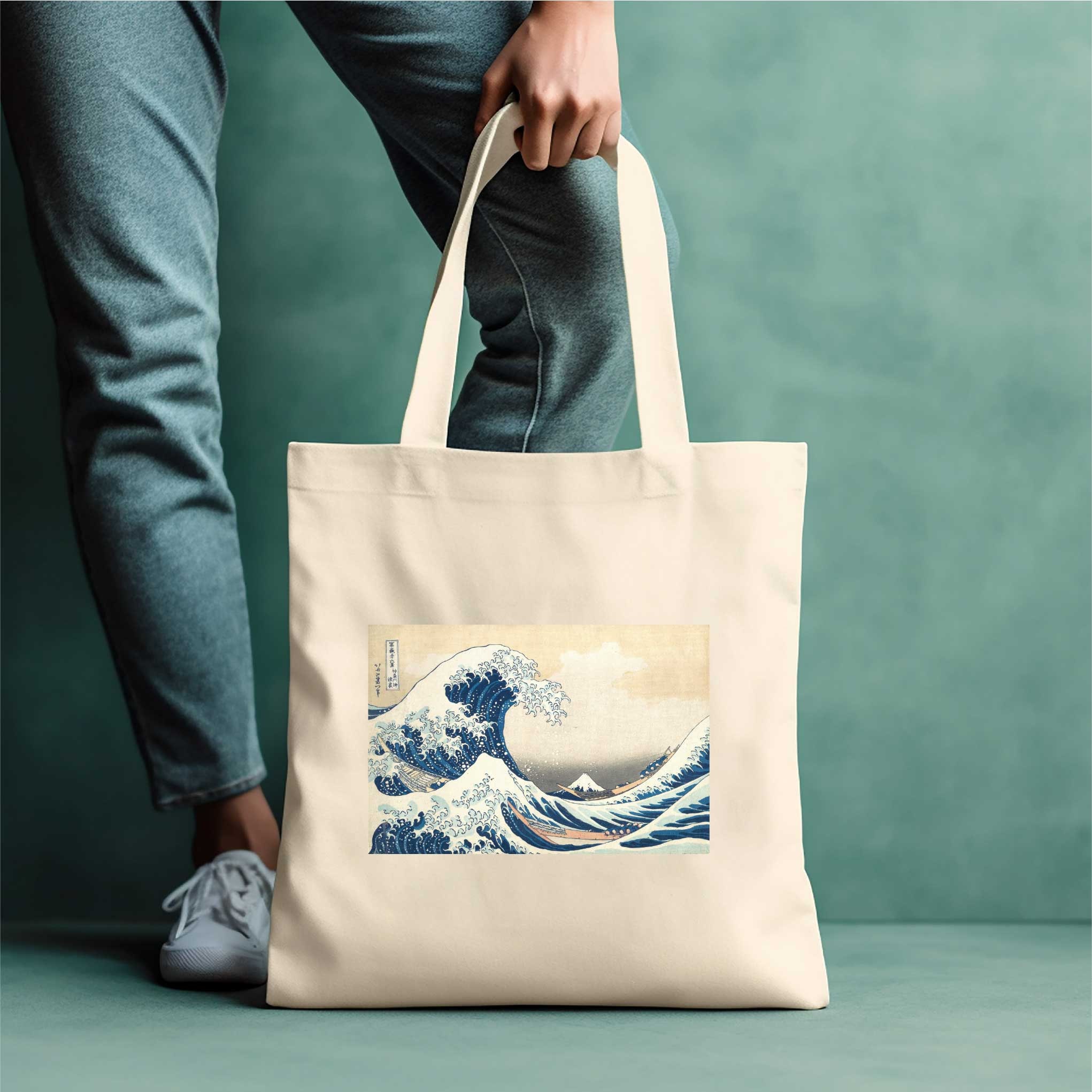 FGGS-Japanese Style Pleats Please Casual Tote Bag Canvas Large