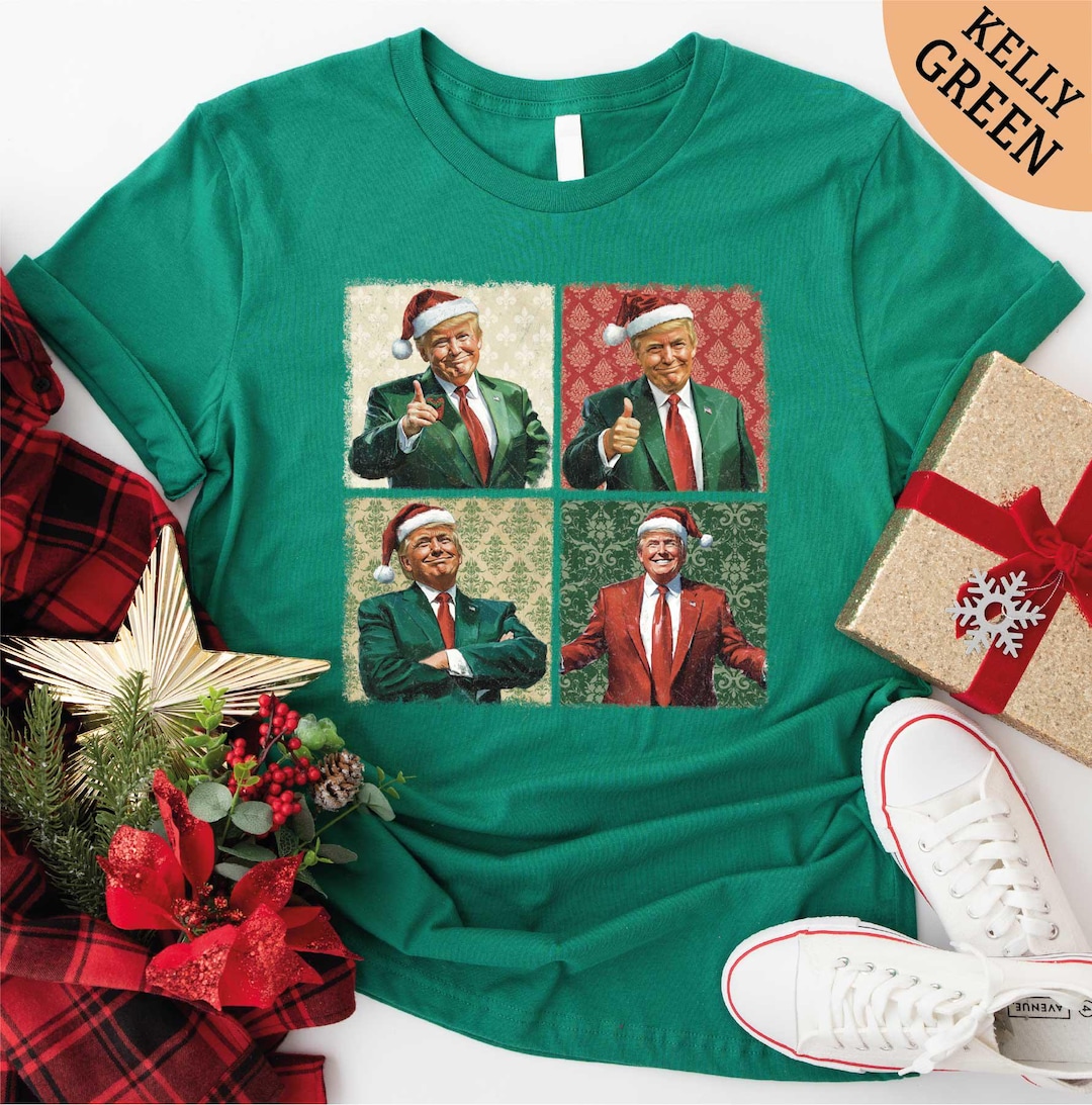 Christmas Trump Shirt, Trump 2024 Christmas Shirt, Trump Christmas