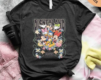Disneyland Est. 1955 Shirt, Disneyland T-Shirt, Mickey And Friends Sweatshirt, Disney Trip Shirt,  Disneyland Family Shirt, Disney 2025 Trip