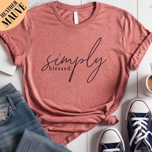 a t - shirt that says simply on it
