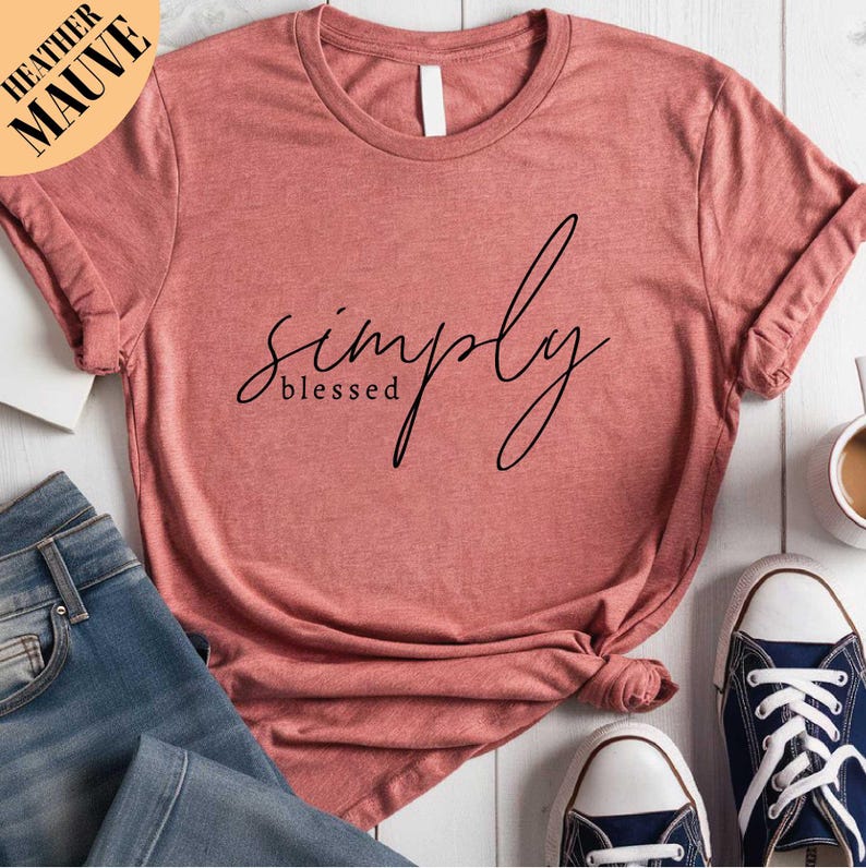 a t - shirt that says simply on it