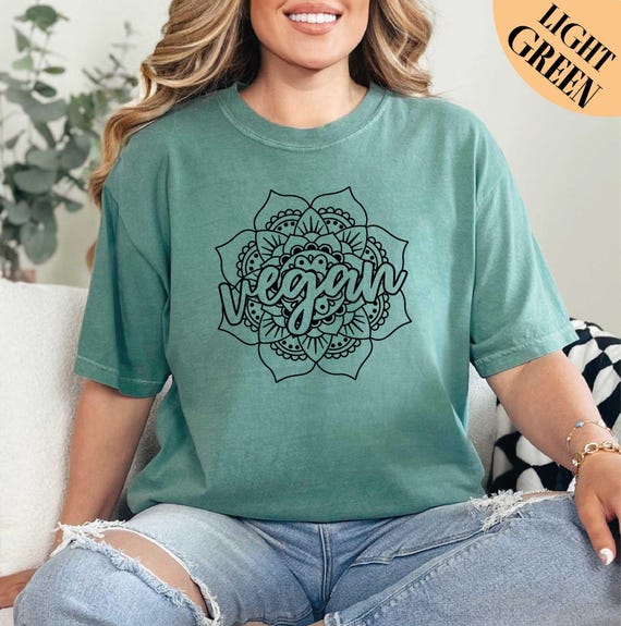Vegan Shirt, 100% Vegan Shirt, Vegetarian Shirt, Gift For Vegan, Herbivore Shirt, Gift For Vegetarian, Comfort Colors Tee, Vegan Diet Shirt