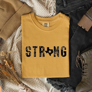 Strong T-Shirt, Pray For Texas Shirt, Texas Strong Flood Disaster Relief T-Shirt, Hill Country Flooding Survivor, Texas Hill Country Strong