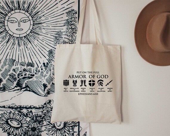Put On The Full Armor Of God Tote Bag Put On The Full Armor Of God Tote Bag