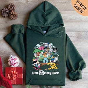 Walt Disney World Hoodie, Disneyworld Shirt, Kids Disney Shirt, Disney Shirts, Mickey Shirt, Disneyworld Family Shirts, Disney Sweatshirt image 1