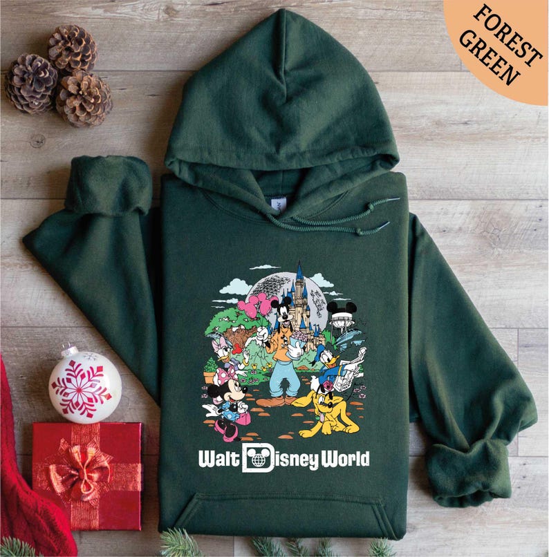 Walt Disney World Hoodie, Disneyworld Shirt, Kids Disney Shirt, Disney Shirts, Mickey Shirt, Disneyworld Family Shirts, Disney Sweatshirt image 1