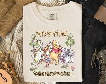 Pooh Bear Comfort Colors® T-Shirt, Winnie The Pooh Shirt, Disney Trip Shirt, Pooh Bear Sweatshirt, Eating Honey Shirts, Disneyland Tee