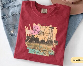Comfort Colors® Small Tour Girl T-Shirt, Country Girl Shirt, Girl Shirt, Long Live Cowgirls Sweater, Farm Girl T-Shirt, Southern Girl Shirt
