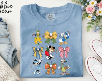Disney Mickey and Friends Golf T-Shirt, Disney Golfing Matching Shirt, Disney Golf Shirt, Disneyland Sport Tee, WDW Trip Top, Gift for Her