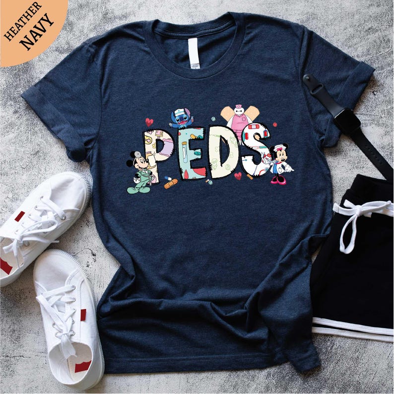 a t - shirt with the word peds printed on it