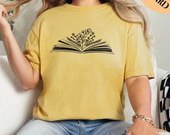 Book Shirt, Bookworm Shirt, Book Lover Shirt, Reading Shirt, Librarian Shirt, Bookish Shirt, Bookish Gifts Shirt, Comfort Colors Shirt