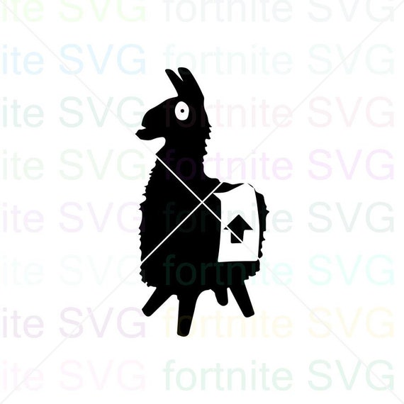 Download Fortnight Llama Silhouette 04 Svg Dxf Eps Pdf Png Cricut Etsy