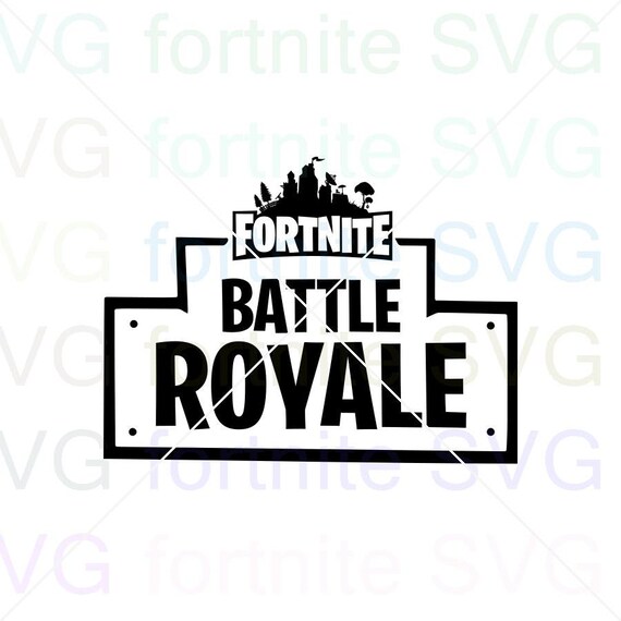 Download Fortnight Battle Royale Silhouette 01 Svg Dxf Eps Pdf Png Etsy