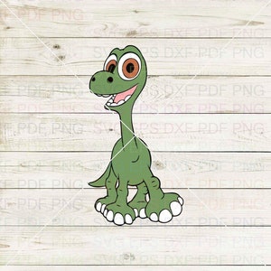 Arlo_The_Good_Dinosaur_010 Svg Dxf Eps Pdf Png, Cricut, Cutting-bestand, Vector, Clipart - Instant Download