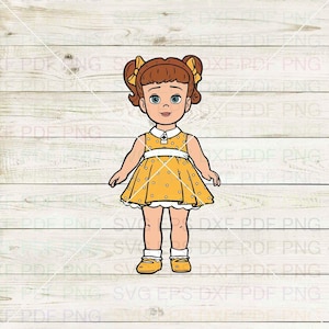 Gabby_Gabby_Toy_Story_003 Svg Dxf Eps Pdf Png, Cricut, fichier de découpe, vecteur, Clipart - téléchargement immédiat