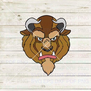 Bestia_La_Bella_Y_La_Bestia_065 Svg Dxf Eps Pdf Png, Cricut, Archivo de corte, Vector, Clipart - Descarga instantánea