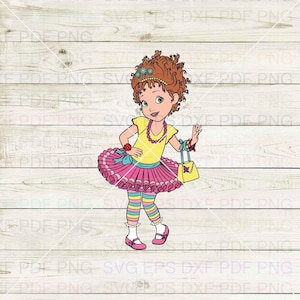 Fancy_Nancy_001 Svg Dxf Eps Pdf Png, Cricut, Arquivo de corte, Vetor, Clipart - Download instantâneo