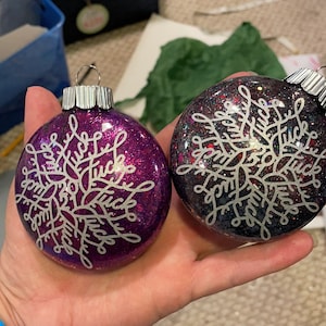 2021 2022 fuckflake ornament
