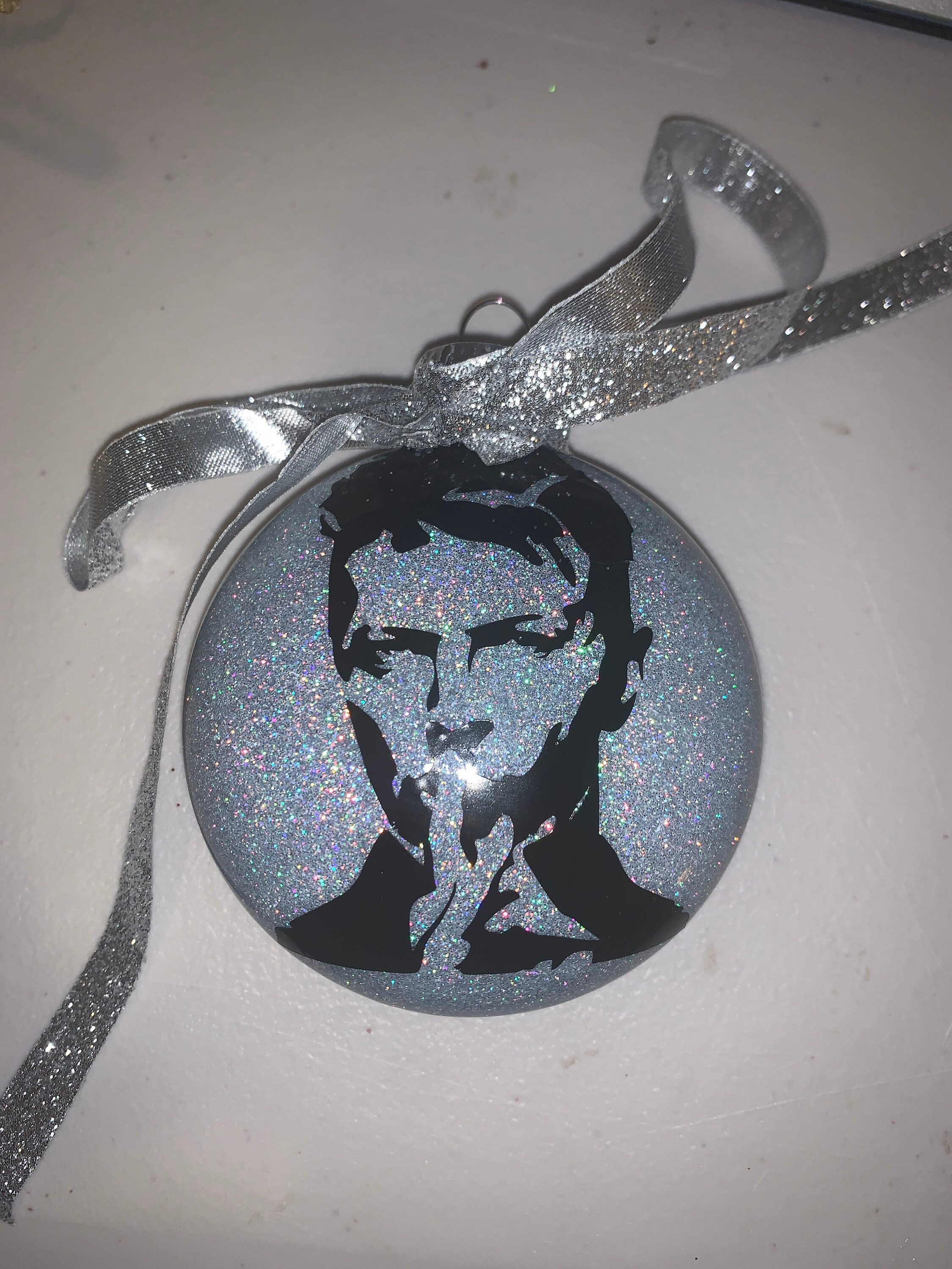 Bowie Ornament - Etsy