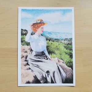 Print 5in x 7in -- Time Travel in Colorado -- inkjet print of watercolor original