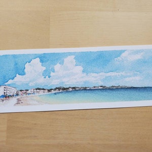 2.5in x 7in Print -- El Govenor -- open edition print of watercolor original