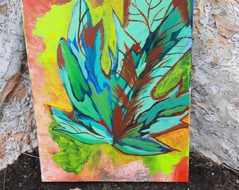 Autumn Leaf Painting