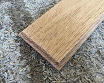 Unfinished Red Oak Wood Plaques with different edge profiles 3.5", 5,5", 7.5" x 6-15” wide 3/4in thick / Sign Boards / Diy Signs