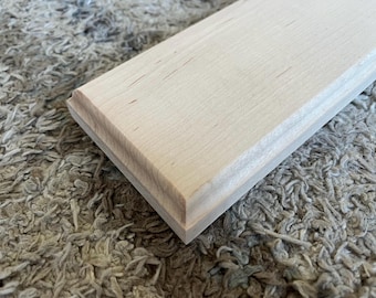 Unfinished Maple Wood Plaques, DIY Sign Board (3/4in Thick)