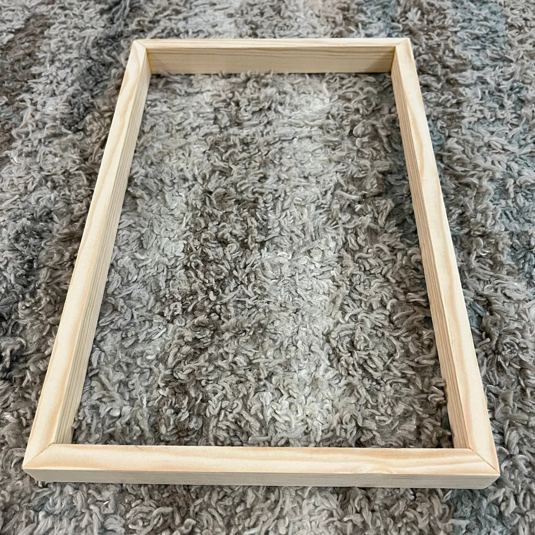 Blank Unfinished Pine Wood Craft Frames Paintable and Stainable Etsy